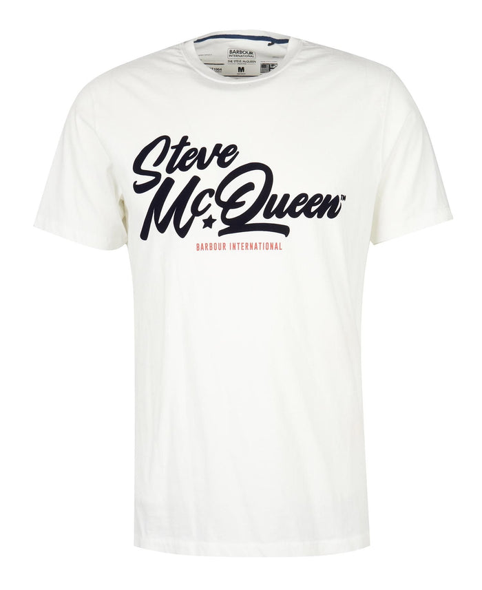 Barbour International Murrey Graphic T-Shirt Whisper White