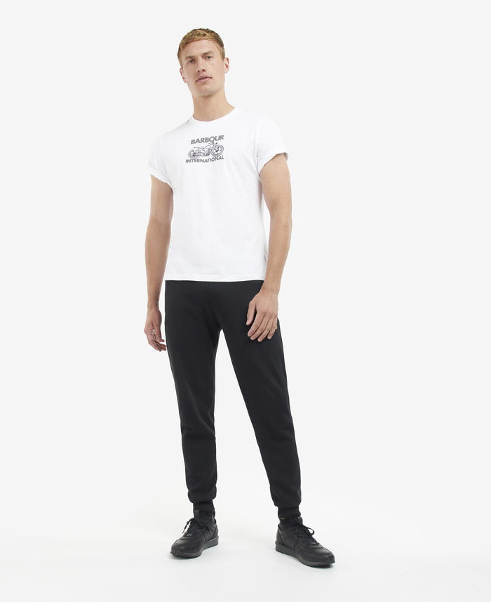 Barbour International Lens Graphic-Print T-Shirt White