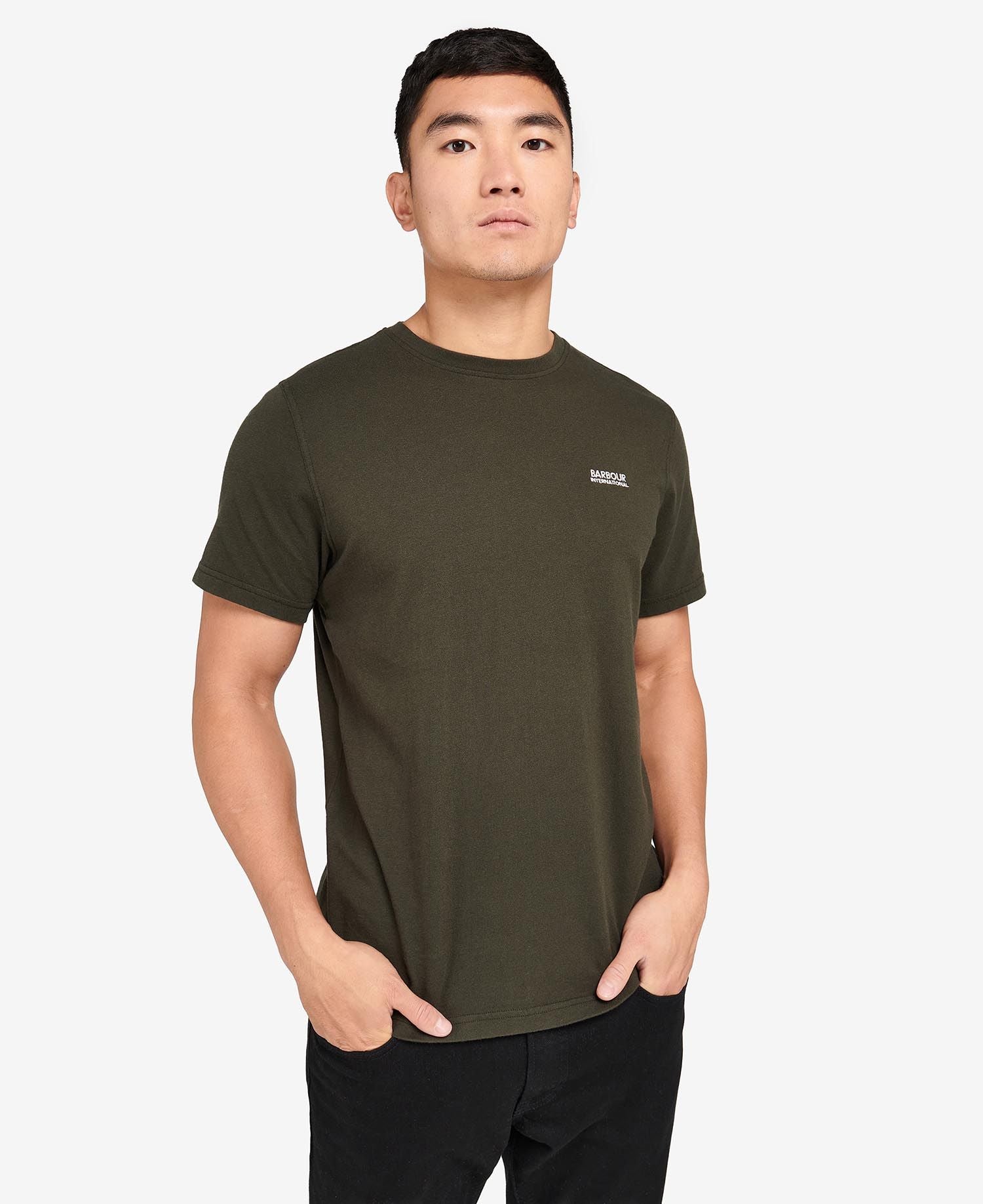 Barbour International Arch T-Shirt Forest Green