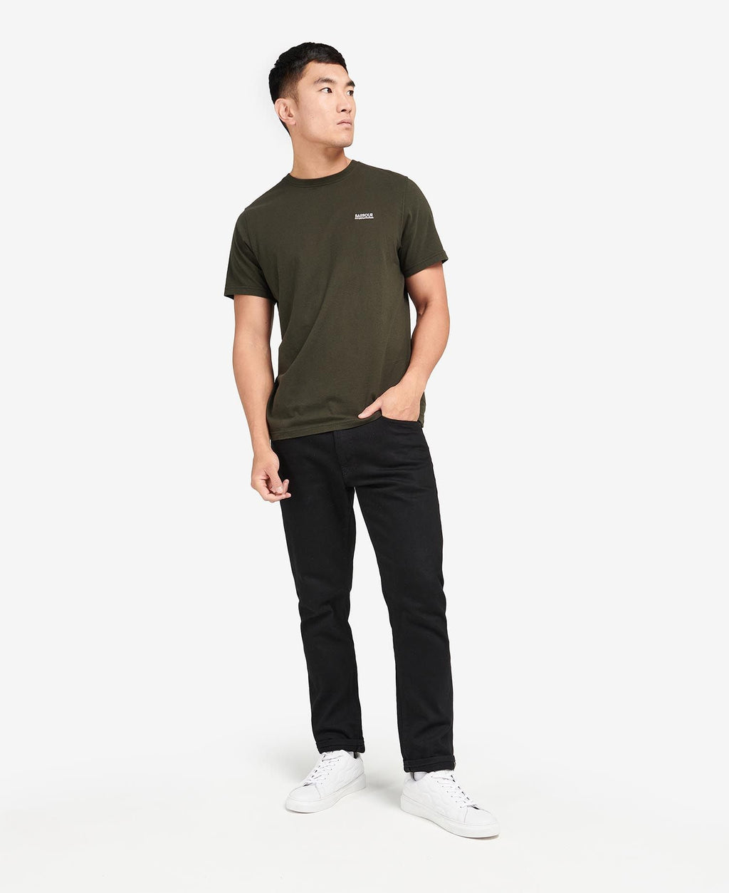 Barbour International Arch T-Shirt Forest Green
