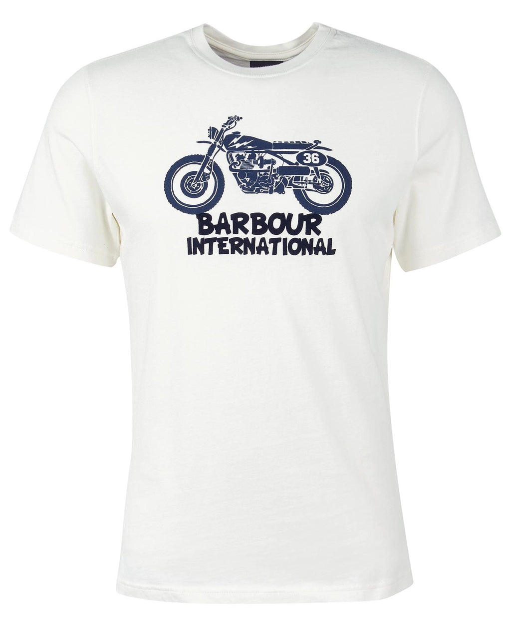 Barbour International Method T-Shirt Whisper White