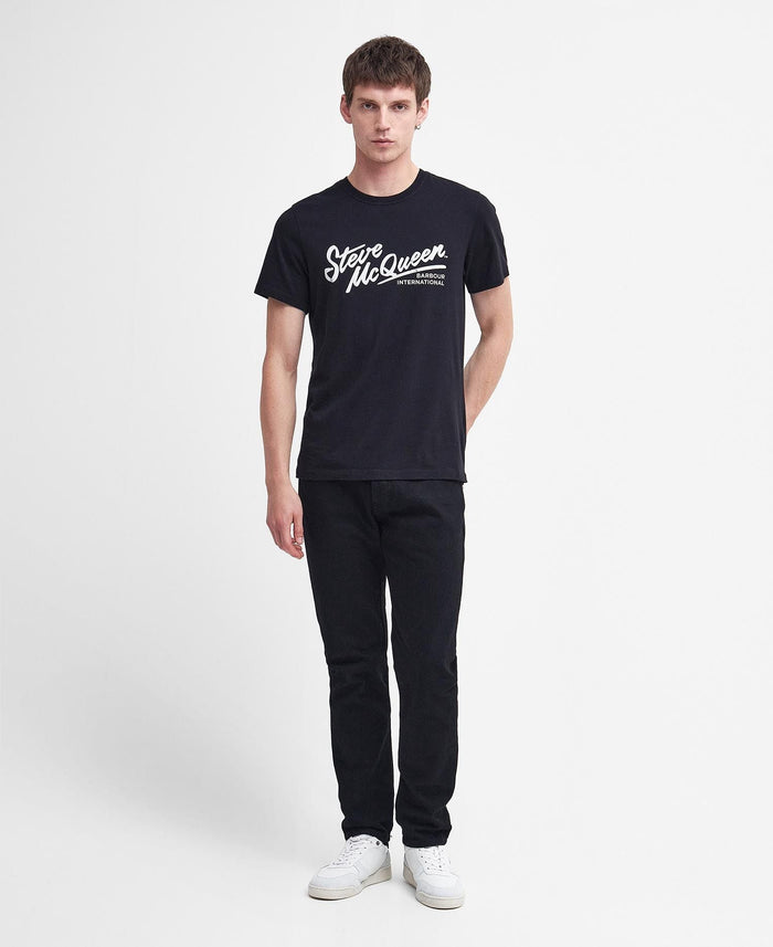 Barbour International Strike T-Shirt Classic Black