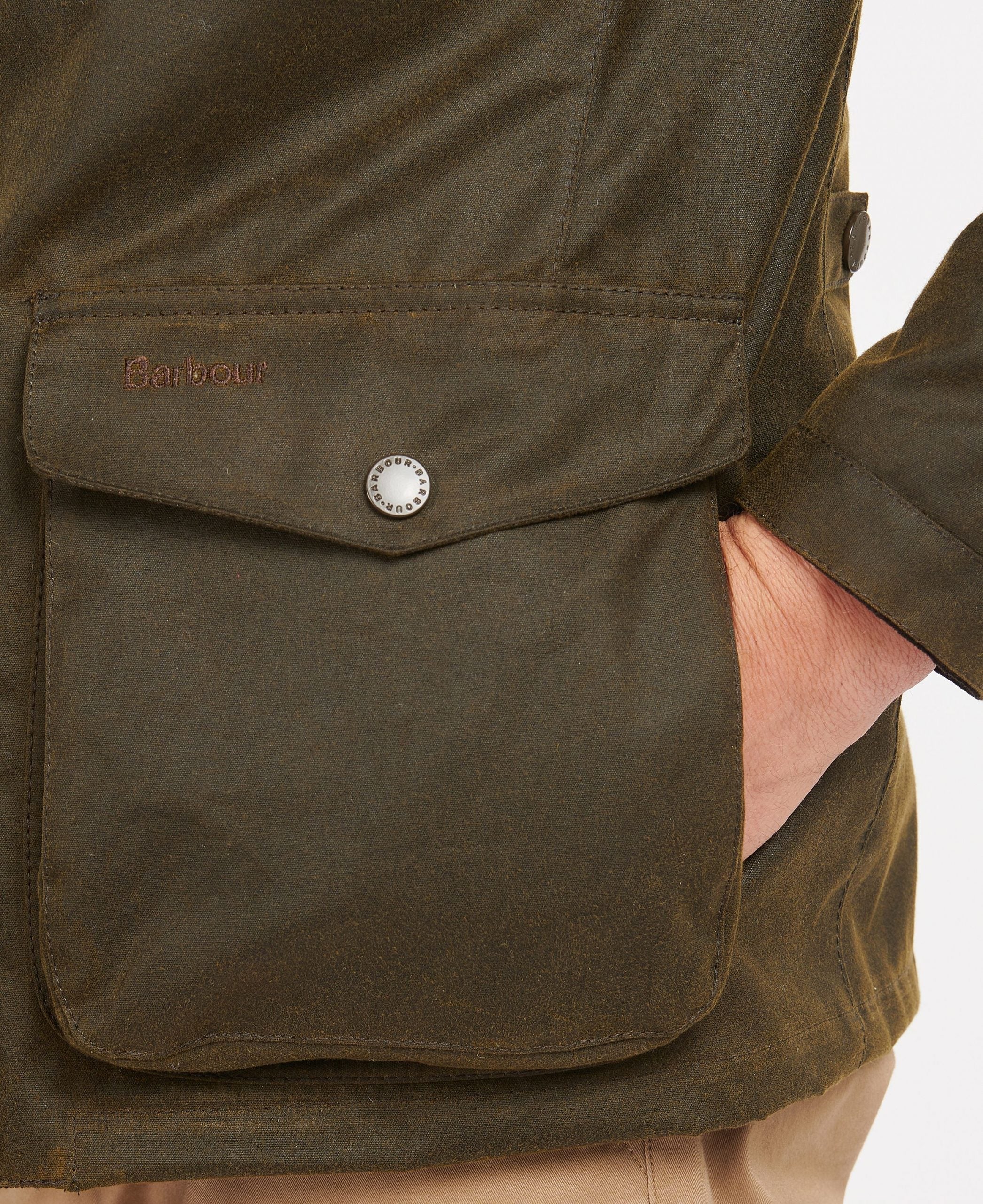 Barbour Ogston Waxed Cotton Jacket