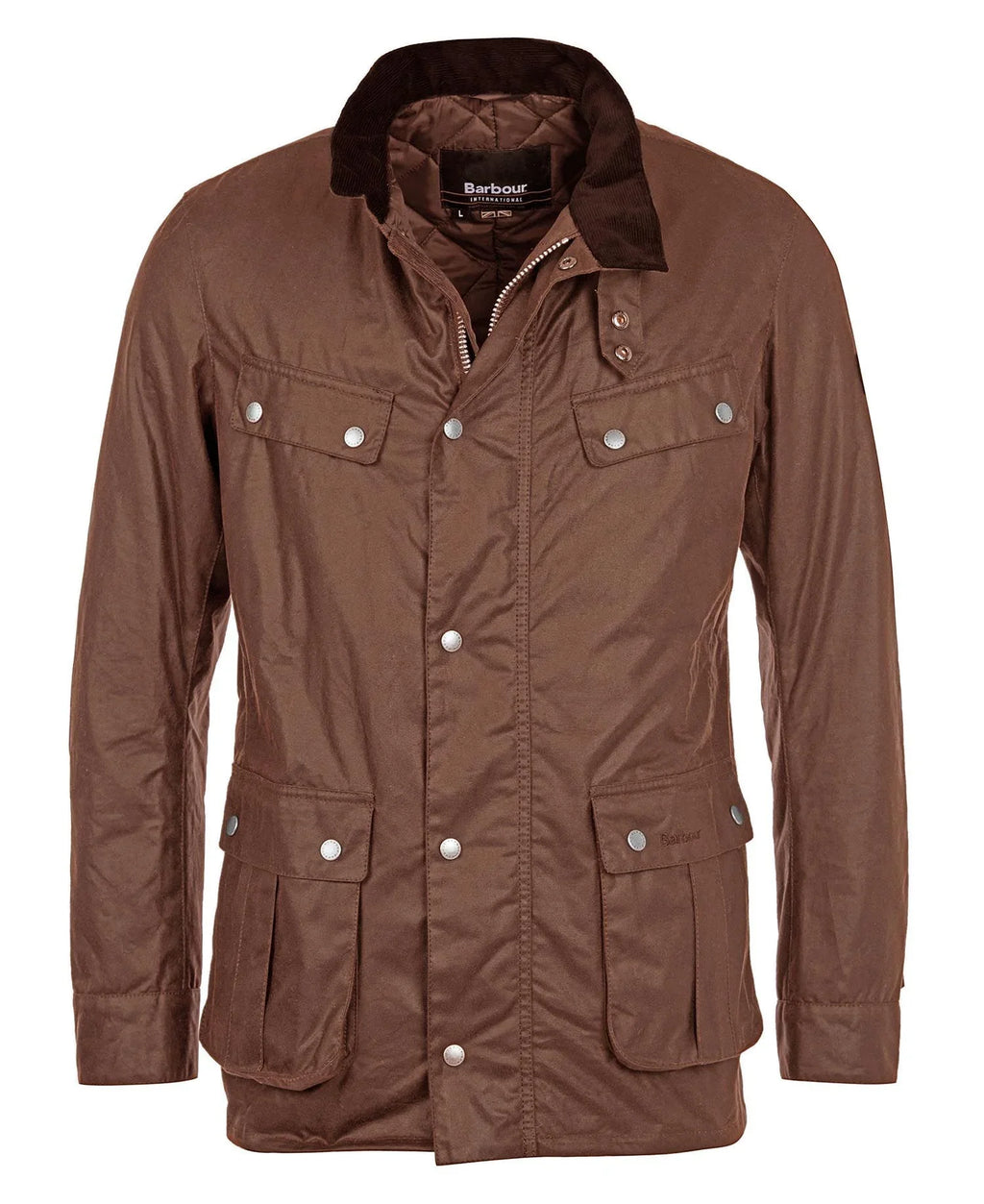 Barbour International Tourer Duke Wax Jacket Bark