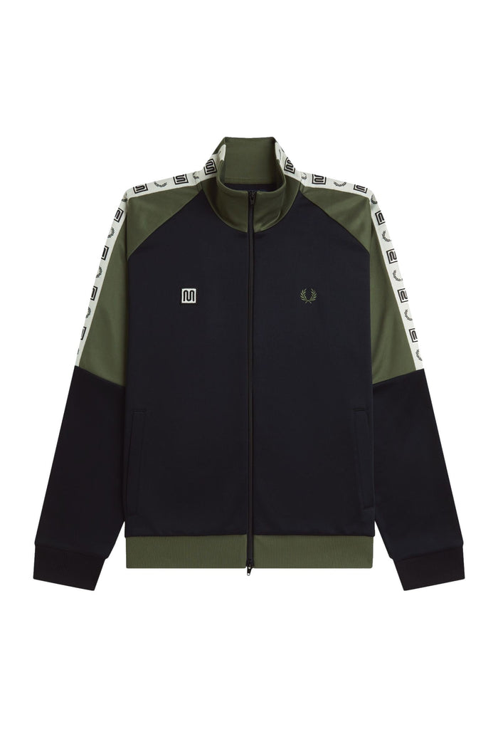 Fred Perry MEYBA Taped Track Jacket Black