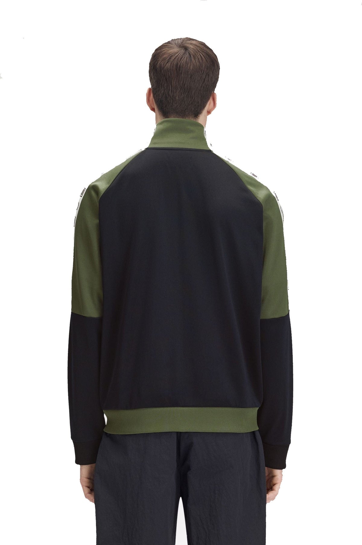 Fred Perry MEYBA Taped Track Jacket Black