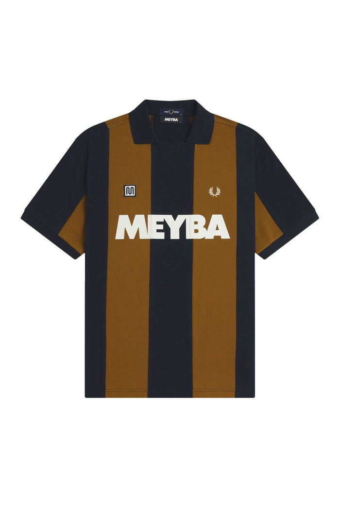 Fred Perry MEYBA Cut And Sew Polo Shirt Navy