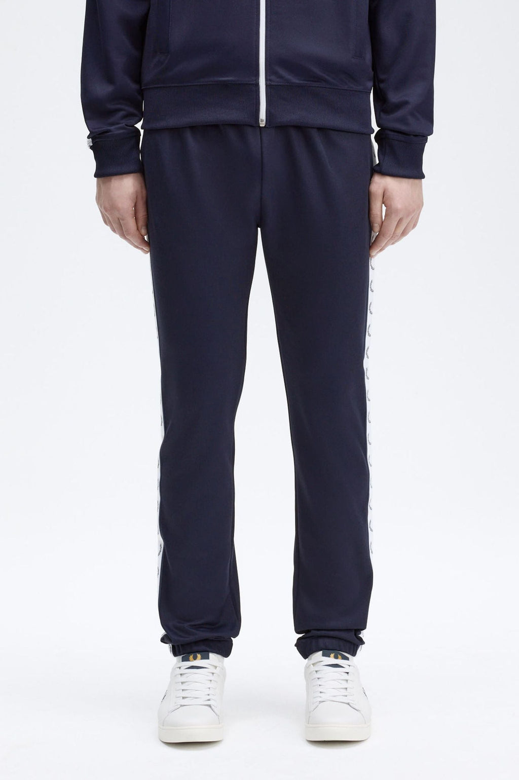 Fred Perry Taped Track Pant Carbon Blue