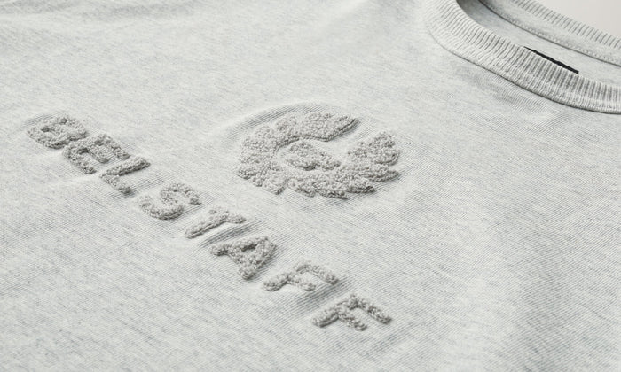 Belstaff T-Shirt Varsity Old Silver Heather