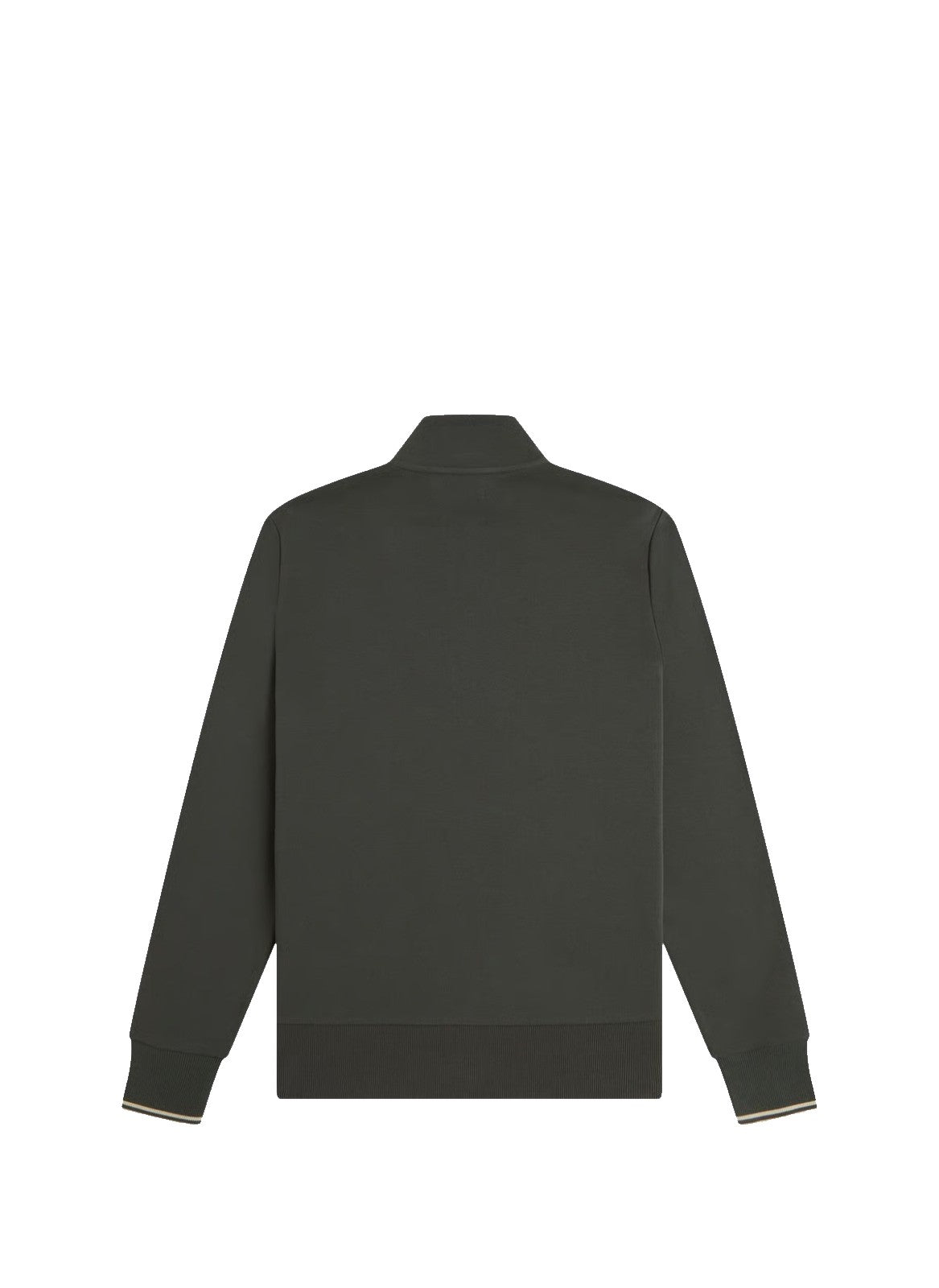 Fred Perry Sudadera Media Cremallera  Field Green / Oatmeal