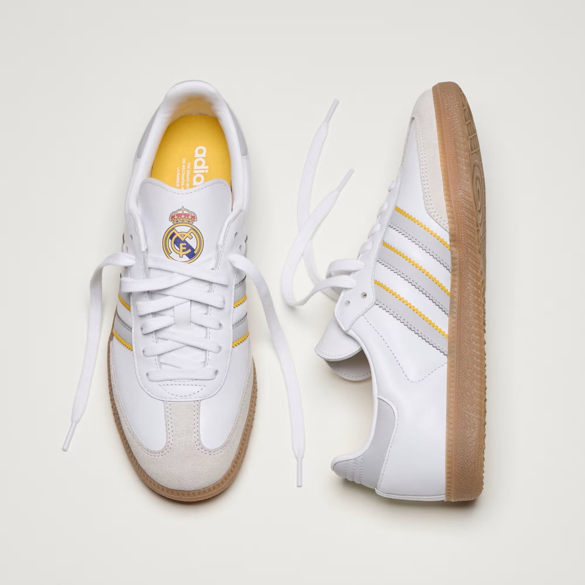 Adidas Samba Licensed JQ4038 Real Madrid Cloud White / Light Solid Grey / Gum