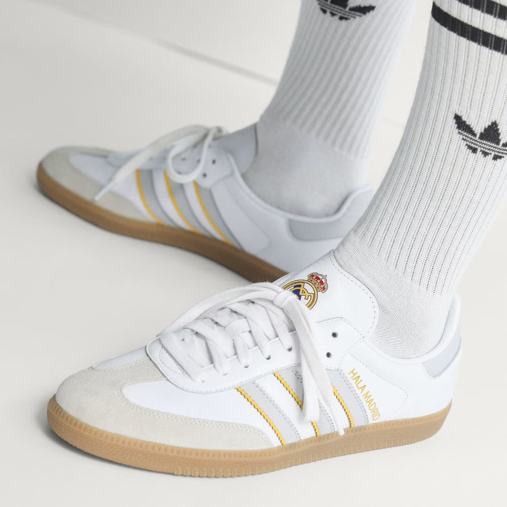Adidas Samba Licensed JQ4038 Real Madrid Cloud White / Light Solid Grey / Gum