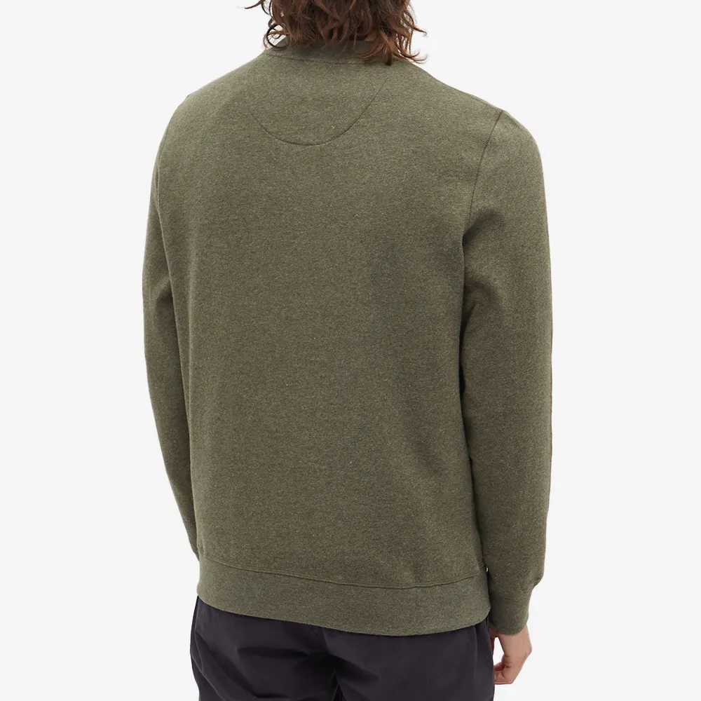 Barbour Debson Crew Neck Sweatshirt Forest