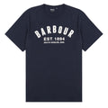 Barbour Ridge Logo T-Shirt Navy