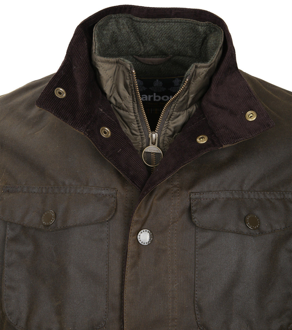 Barbour Ogston Waxed Cotton Jacket