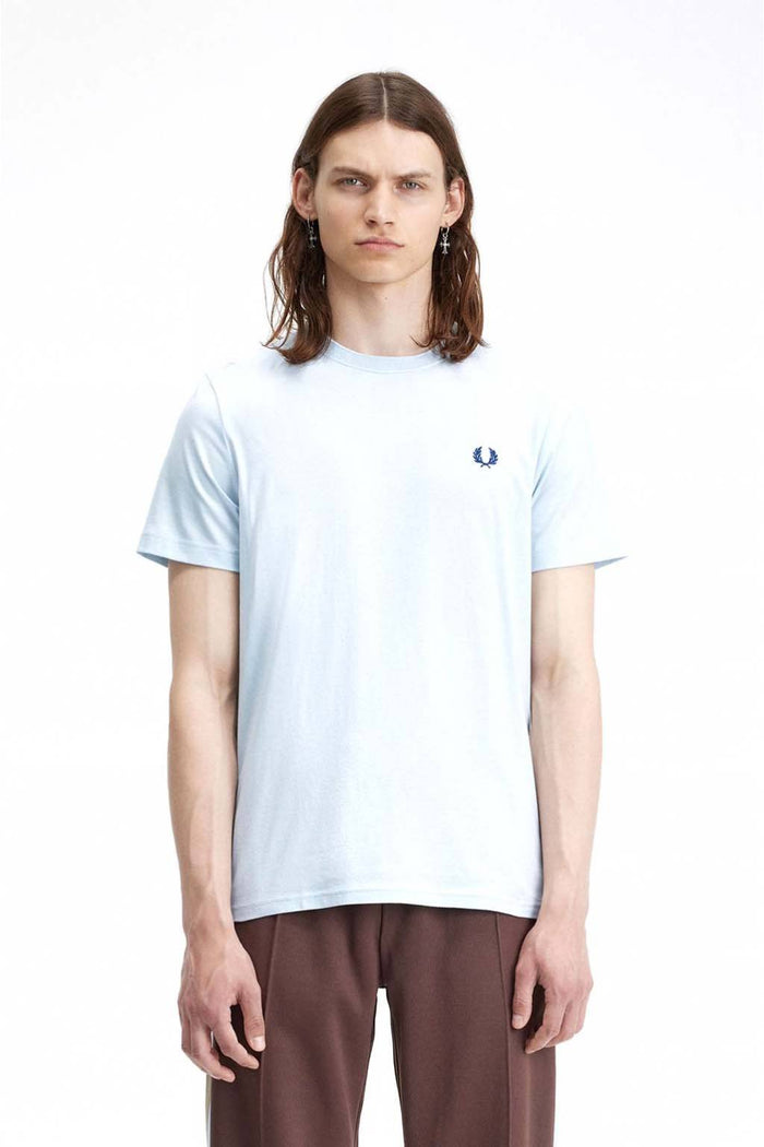 Fred Perry Ringer T-Shirt Ice