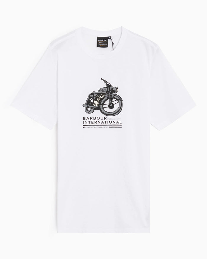 Barbour International Surface T-Shirt White