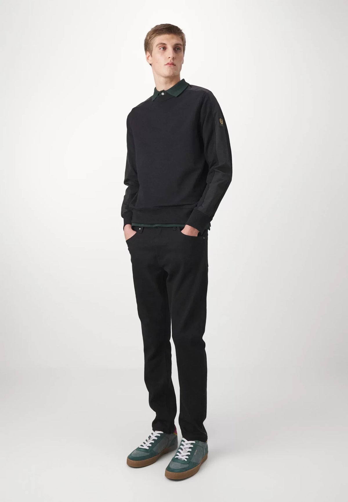 Belstaff Sweatshirt Transit Black