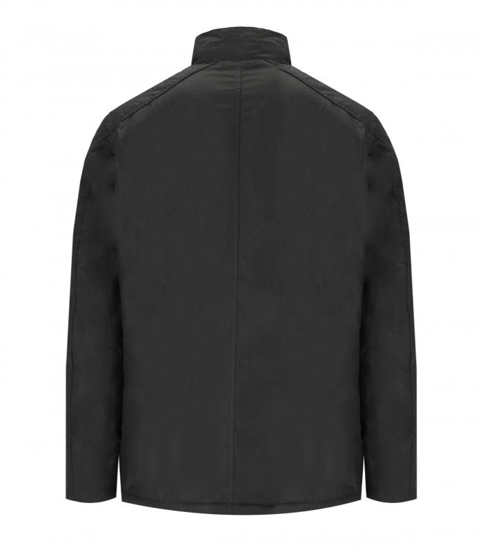 Barbour International Winter Lockseam Wax Jacket Black