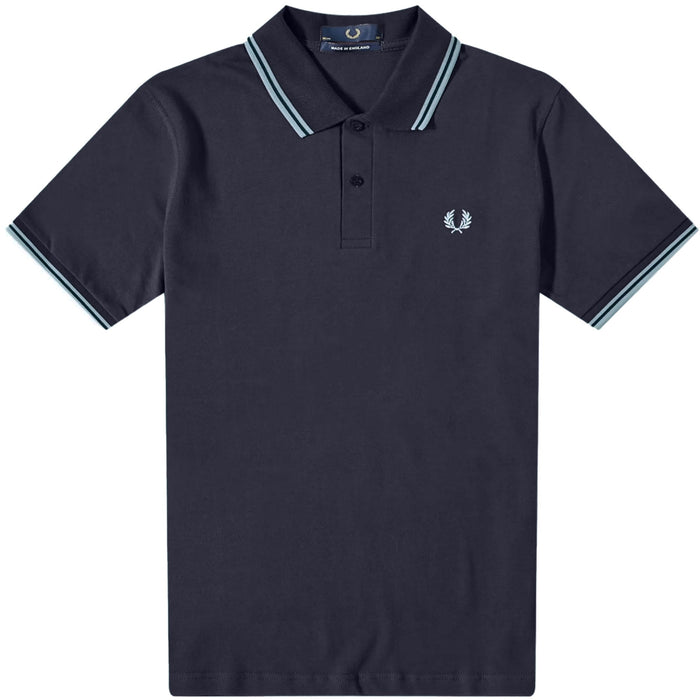 Fred Perry Reissues Original Twin Tipped Polo Navy Ice Ice