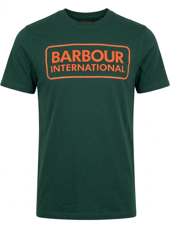 Barbour International Essential Large Logo T-Shirt Seaweed