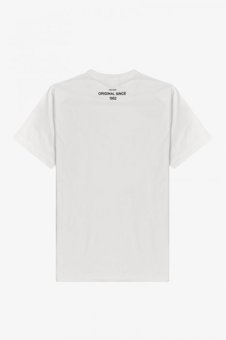 Fred Perry Printed T-Shirt White