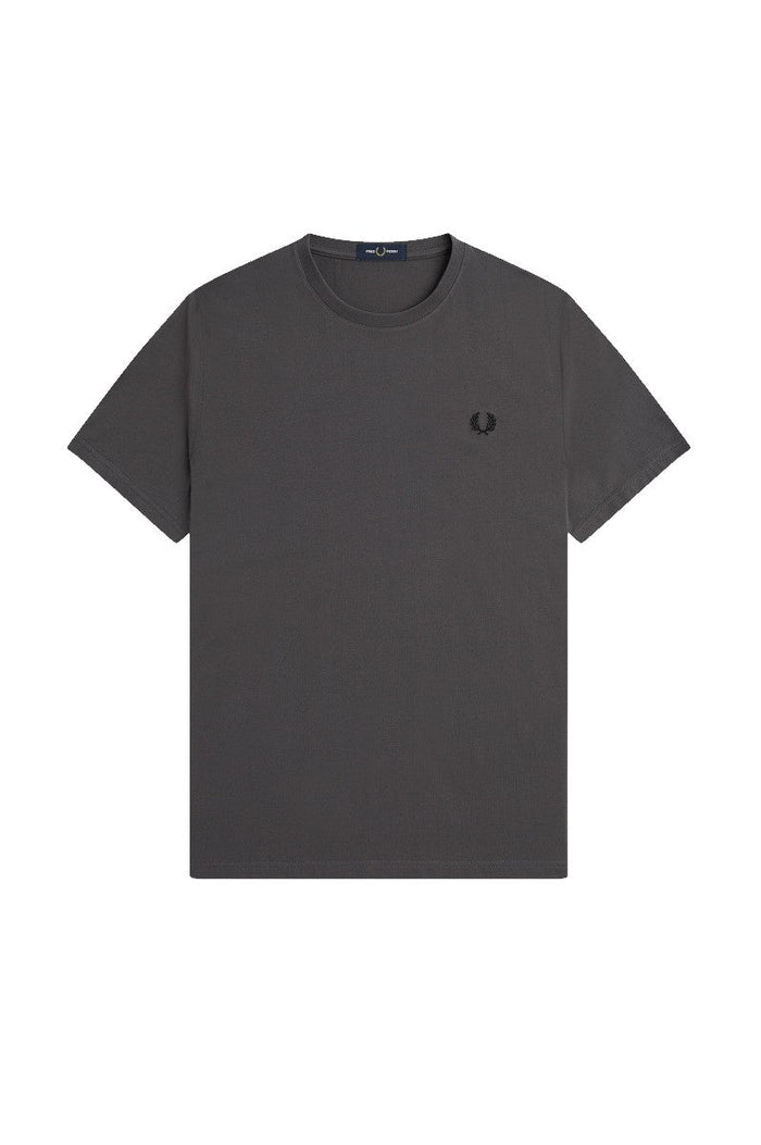 Fred Perry Back Graphic T-Shirt Gunmetal