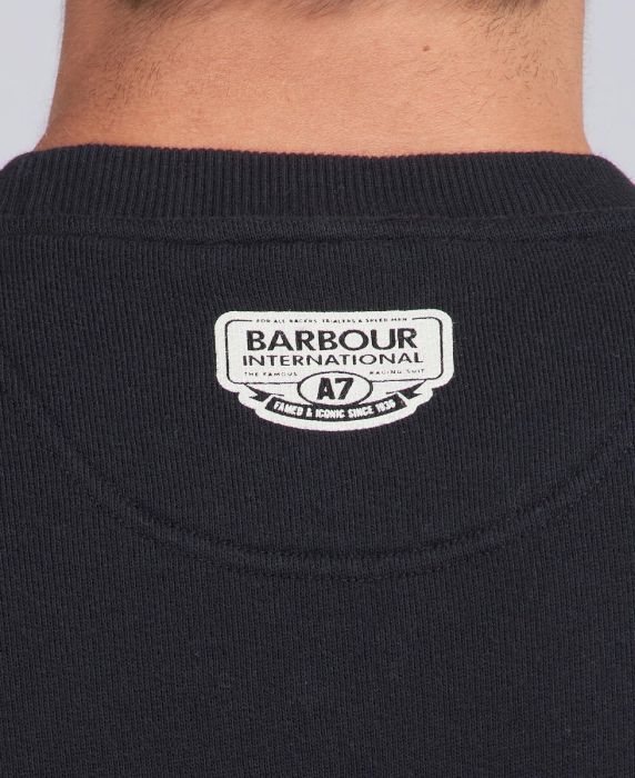 Barbour International Legacy A7 Sweatshirt Black