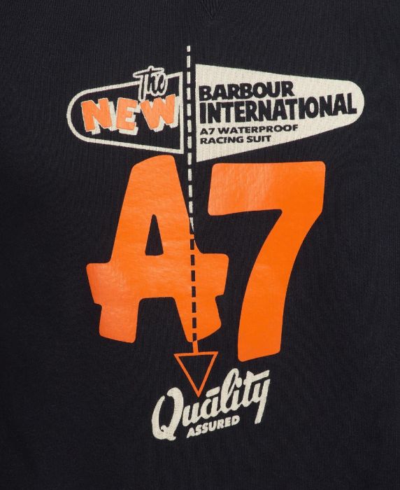Barbour International Legacy A7 Sweatshirt Black