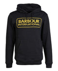 Barbour International Pop Over Hoodie Black