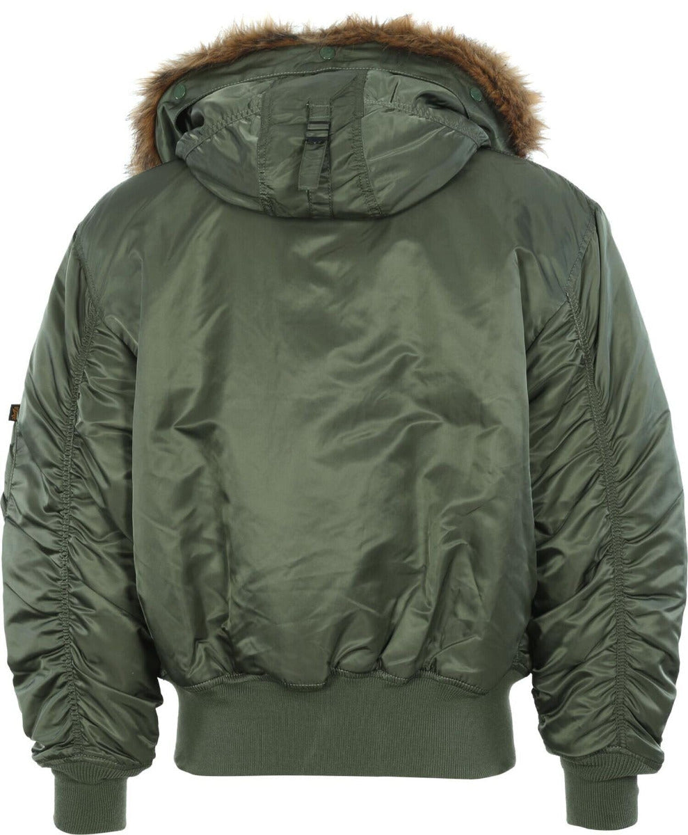 Alpha Industries 45P Hooded Sage Green