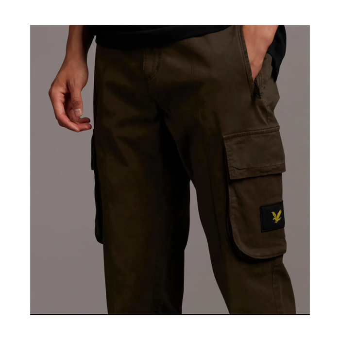 Lyle & Scott Men's Cargo Trouser - Olive