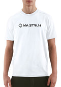 MA.STRUM Cracked Logo Tee Optic White