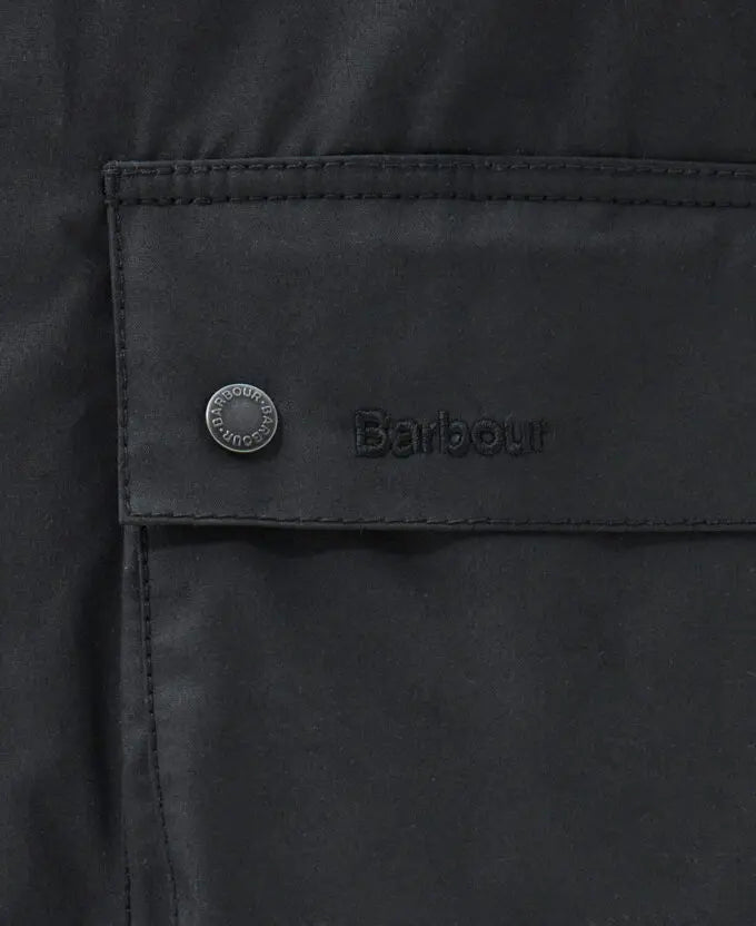 Barbour Century Wax Jacket Black