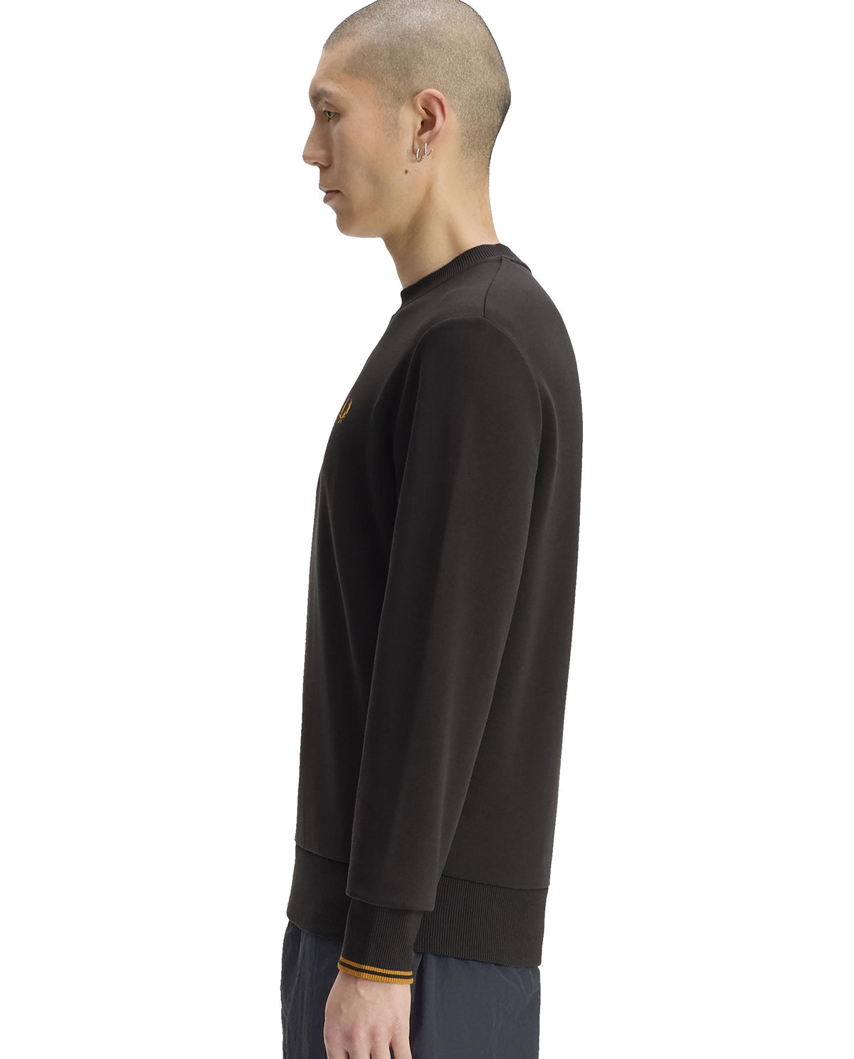 Fred Perry Sudadera Cuello Redondo M7535 Anchor Grey