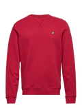 Lyle &amp; Scott Men's Crew Neck Sweatshirt Tunnel Red