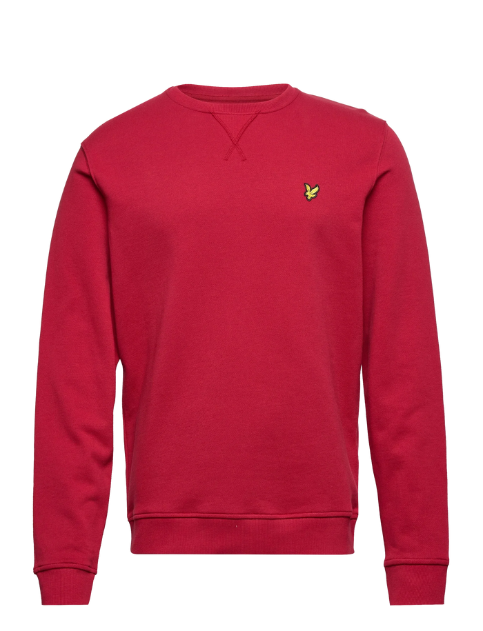 Lyle & Scott Men's Crew Neck Sweatshirt Tunnel Red