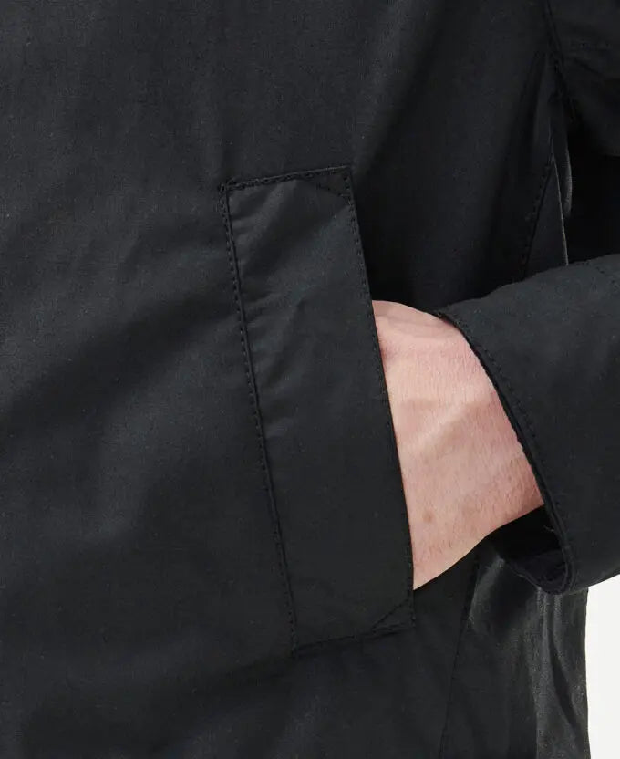 Barbour Century Wax Jacket Black